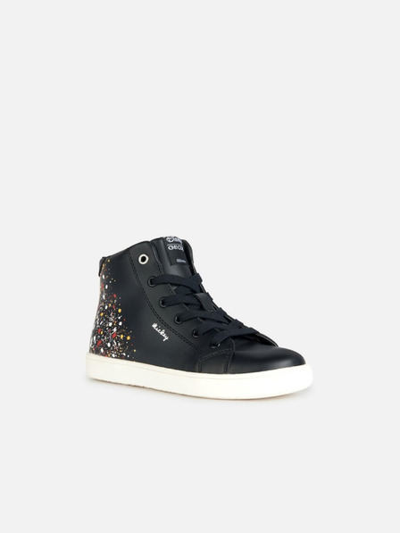 Geox Black Girls Sneakers Geox Kathe