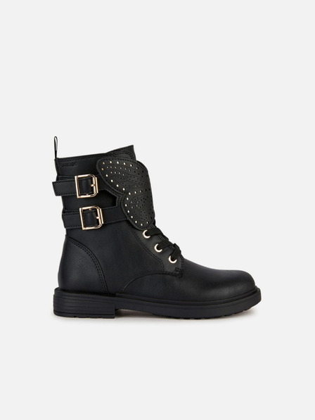 Geox Schwarze Mädchen Stiefelette Geox Eclair