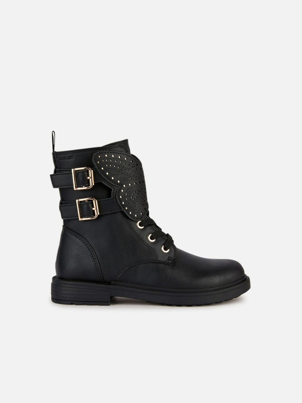 Geox Schwarze Mädchen Stiefelette Geox Eclair