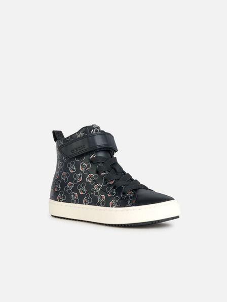 Geox Schwarze Mädchen-Sneaker Geox Kalispera