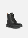 Geox Schwarze Mädchen-Stiefeletten Geox Casey B ABX