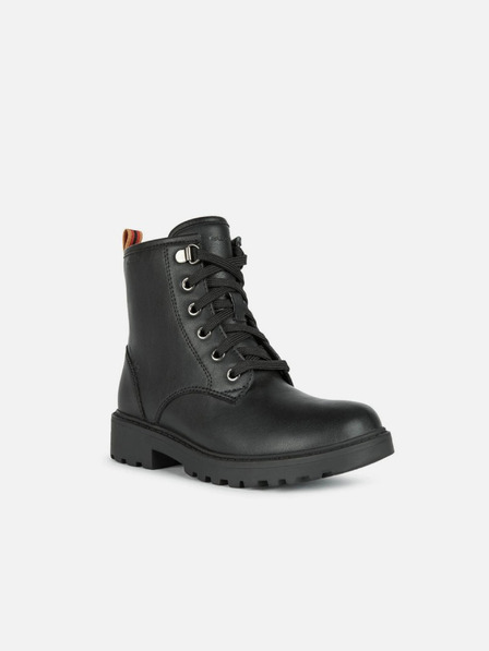 Geox Schwarze Mädchen-Stiefeletten Geox Casey B ABX