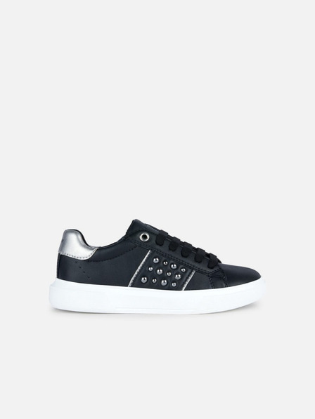Geox Schwarze Mädchen-Sneakers Geox Nettuno
