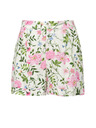 Orsay Cremefarbene Damen-Shorts mit Blumenmuster ORSAY