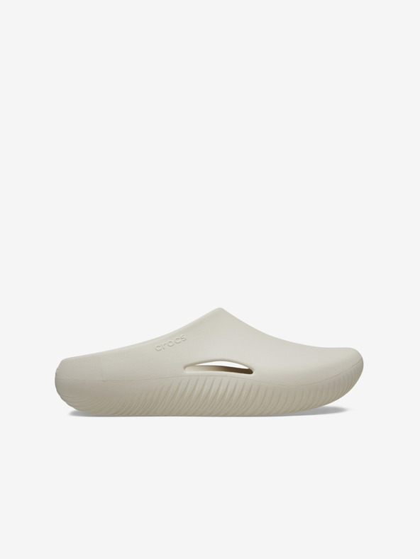 Crocs Cremefarbene Crocs Mellow Clog Hausschuhe für Damen