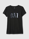 GAP T-Shirt mit metallischem Logo GAP