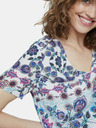 Desigual Hellblau gemustertes Kleid Desigual Yukon