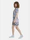 Desigual Hellblau gemustertes Kleid Desigual Yukon
