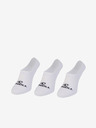 O'Neill Dreierpack Unisex-Socken in Weiß O'Neill FOOTIE 3PK