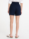 Vero Moda Dunkelblaue Damenshorts mit Leinen Vero Moda Amelia