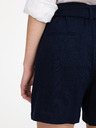 Vero Moda Dunkelblaue Damenshorts mit Leinen Vero Moda Amelia