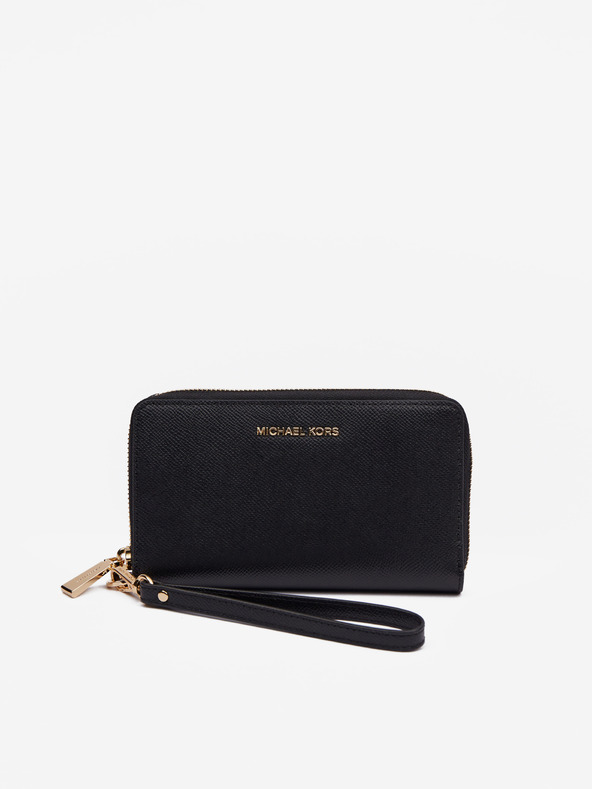 Michael Kors Schwarze Michael Kors Jet Set Geldbörse für Damen