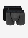 Replay Zweier-Set Boxershorts in Schwarz und Grau von Replay