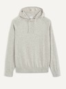 Celio Hellgrauer Herren Basic Hoodie Celio