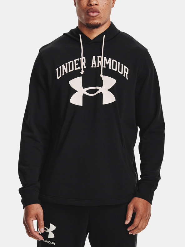 Under Armour Herren Sweatjacke Under Armour RIVAL TERRY BIG LOGO HD