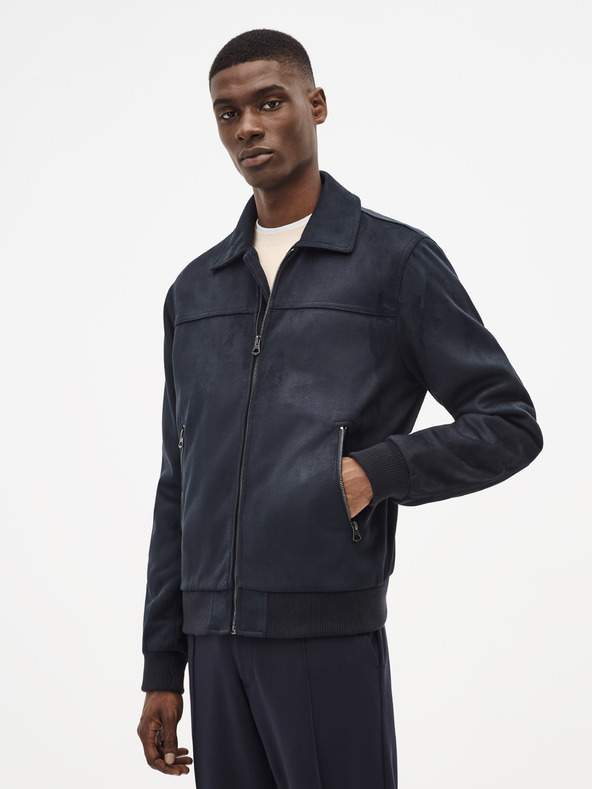 Celio Dunkelblaue Jacke Celio Pudaim