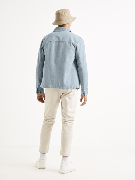 Celio Hellblaue Jeansjacke Celio Tumultden