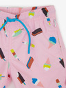 Happy Socks Pinke gemusterte Badehose für Jungen Happy Socks