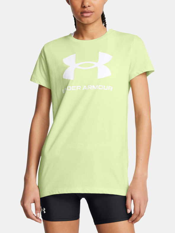 Under Armour Damen Under Armour UA Rival Logo SS T-Shirt