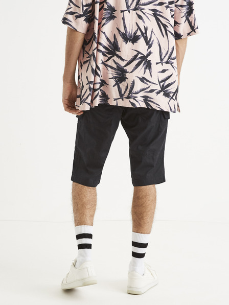 Celio Dunkelblaue kurze Hosen Celio Tocourtebm