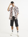 Celio Dunkelblaue kurze Hosen Celio Tocourtebm