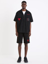 Celio Schwarze Herren Celio NBA Chicago Bulls Shorts
