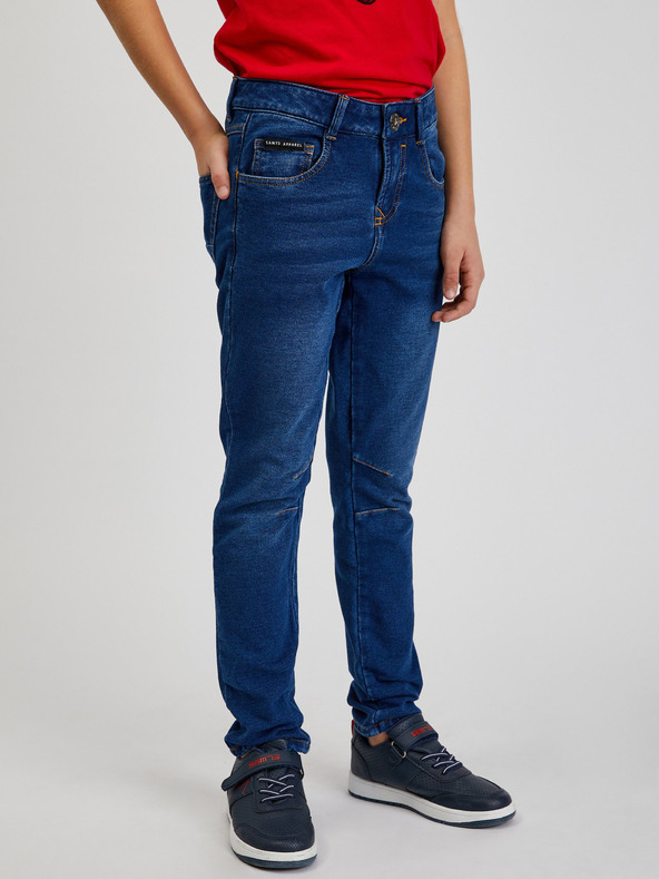 Sam 73 Blaue Boyfriend-Jeans SAM73 Pavo