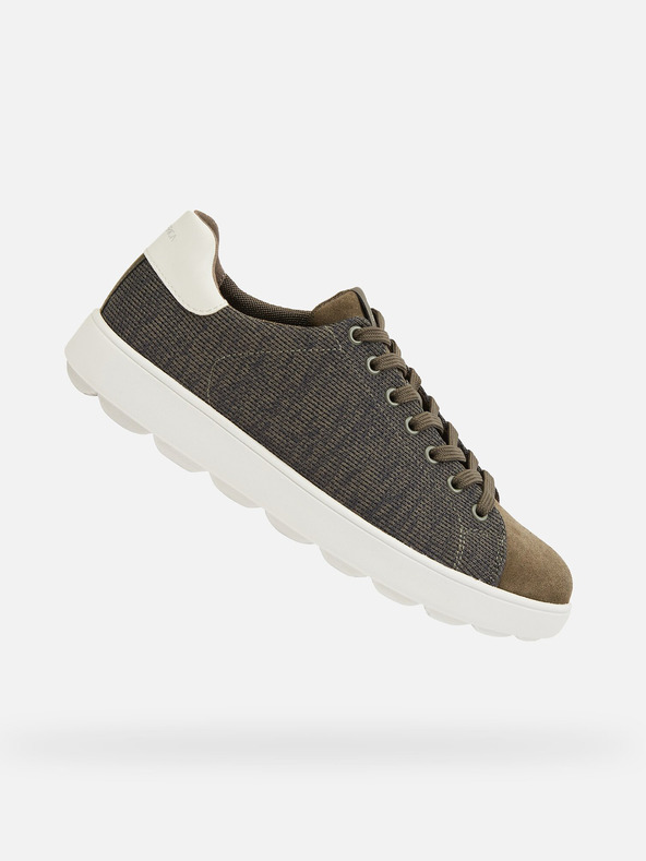 Geox Khaki Herren Geox Spherica Ecub-1 Turnschuhe