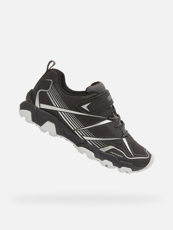 Geox Schwarz Jungen Geox Magnetar B Abx Turnschuhe