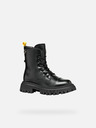 Geox Schwarze Geox Maquinnerns Girl Ankle Boots