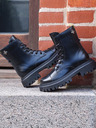 Geox Schwarze Geox Maquinnerns Girl Ankle Boots