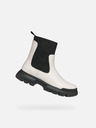 Geox Creme Mädchen Stiefelette Geox Junette Girl