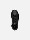 Geox Schwarze Mädchen Geox Mikiroshi Girl Stiefelette