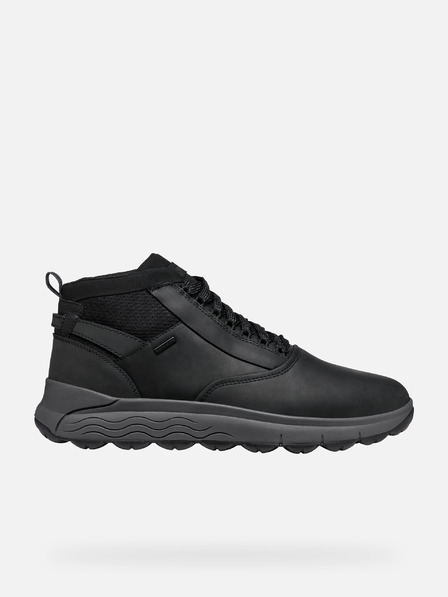 Geox Schwarze Herren-Stiefeletten Geox Spherica 4X4 B ABX