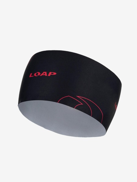 Loap Rot-schwarzes Sport-Stirnband für Herren LOAP Zal