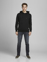 Jack & Jones Schwarzer Jack & Jones Basic Hoodie