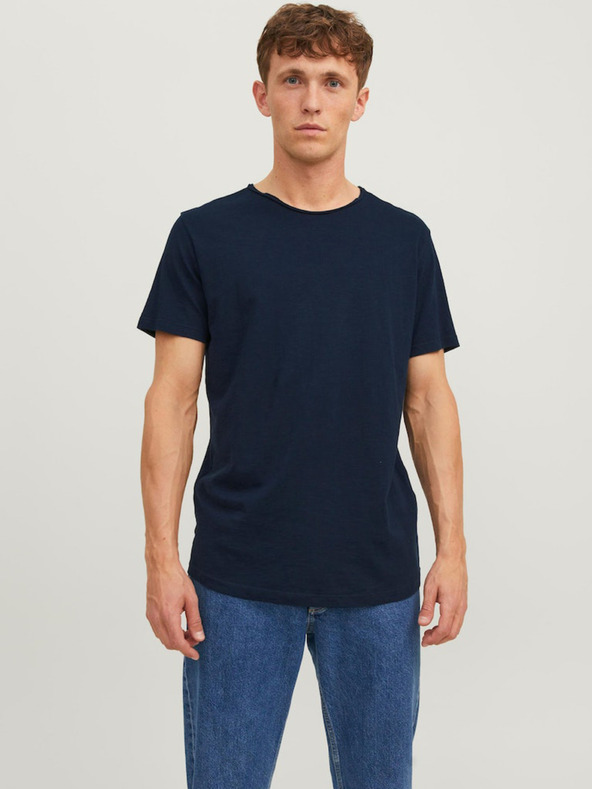 Jack & Jones Dunkelblaues Herren-T-Shirt Jack & Jones Basher
