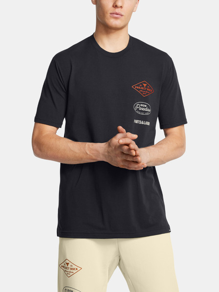 Under Armour T-Shirt Under Armour UA Pjt Rck SS Tools-BLK