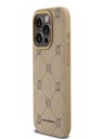 Karl Lagerfeld PU Karl Heads Muster Magsafe Back Cover für iPhone 15 Pro Max Beige Karl Lagerfeld