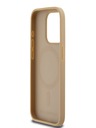 Karl Lagerfeld PU Karl Heads Muster Magsafe Back Cover für iPhone 15 Pro Max Beige Karl Lagerfeld