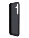 Karl Lagerfeld PU Saffiano Metall Karl und Choupette Schutzhülle für Samsung Galaxy S24 Schwarz Karl Lagerfeld