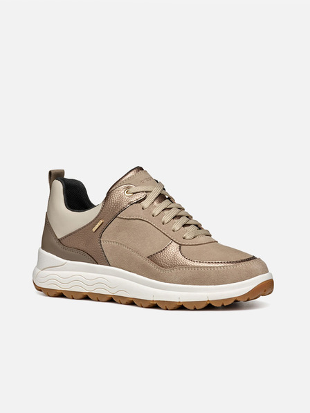 Geox Beige Damen Geox Spherica 4x4 Turnschuhe B ABX