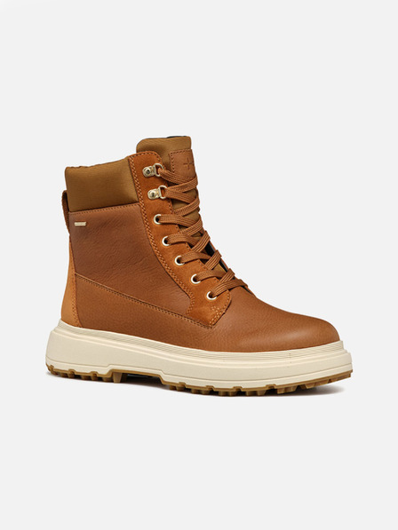 Geox Braun Damen Geox Lamide+Grip ABX Stiefelette