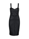 Orsay Schwarzes knielanges Damenkleid ORSAY