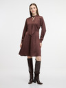 Orsay Braunes knielanges Damenkleid ORSAY