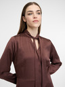 Orsay Braunes knielanges Damenkleid ORSAY