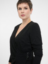Orsay Schwarzes knielanges Damenkleid ORSAY