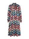Orsay Braunes Damen-Midikleid ORSAY