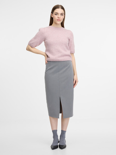 Orsay Grauer Damen-Bleistift-Midirock ORSAY