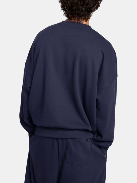 Under Armour Herren Kapuzenpullover Under Armour UA Icon HWT Terry OS Crew-BLU